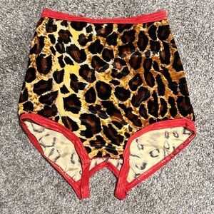 Solstice Ouvert Velvet Underwear Size M